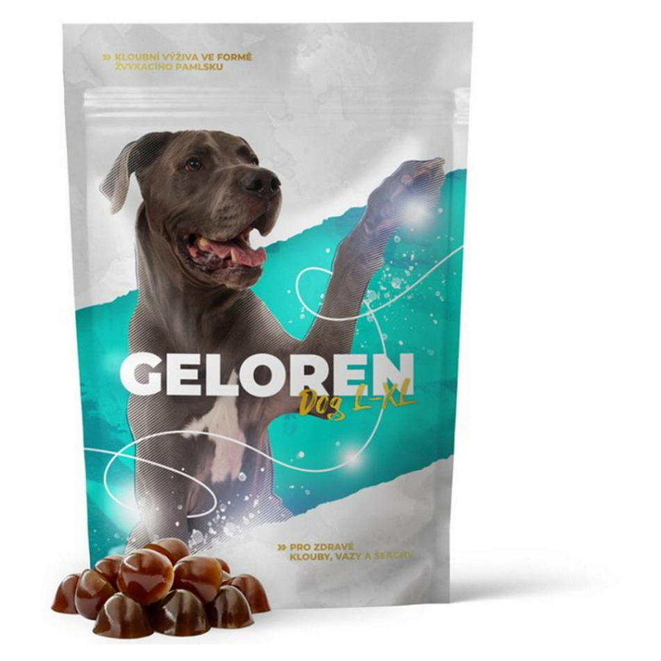Geloren Dog - kĺbová výživa pre veľké psy 420 g (60 tbl) - EXP: 05/2026