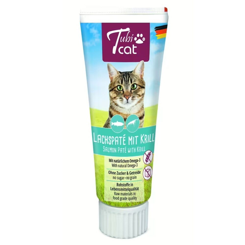 TubiCat Lososové Paté s krillom pre mačky 75g - EXP: 14.6.2026