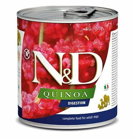 Farmina N&D dog QUINOA Digestion konzerva 140g - EXP: 03/2026